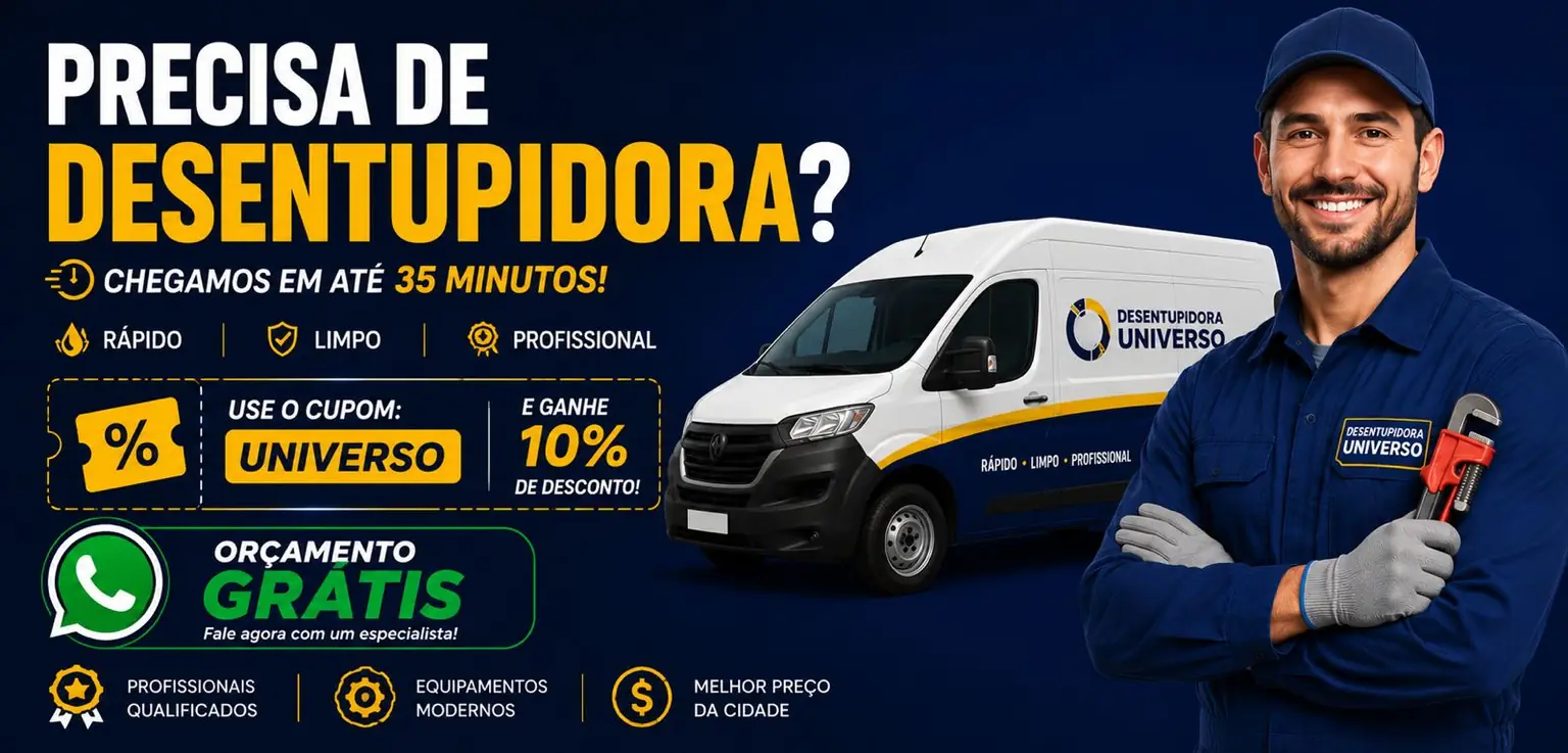 Capa Desentupidora Universo